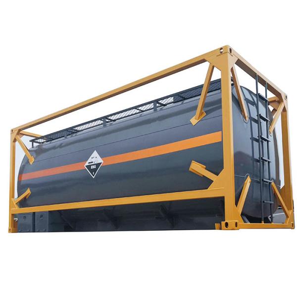 China Portable 6058mm Liquid Tank Container LR Chemical  Tank Container factory