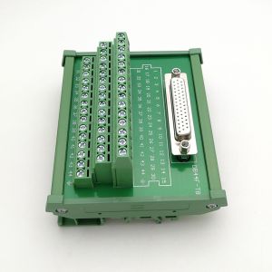 DB44 D Sub Female socket terminal block breakout board adapter with 1 meter