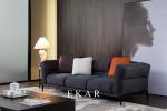 European Latest Fabric 4 Seater Couch Sofa Set Design Modern