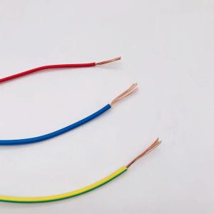China Antiwear Copper Single Stranded Wire Multicolor Nontoxic Durable factory