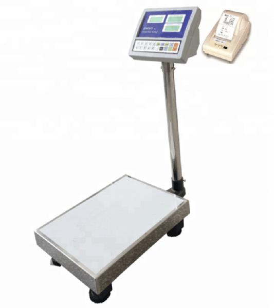 China Industrial Electronic Weight Bench Programmable Dial 1.0mm Stainless Steel Tray factory