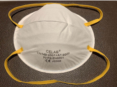 Protective Ffp2 N95 Face Mask For Block Dust Bacteria