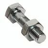 China High Strength DIN933 Hexagon Head Ti Bolt Grey Hex Drive Machine Titanium Bolt with Nut on sale