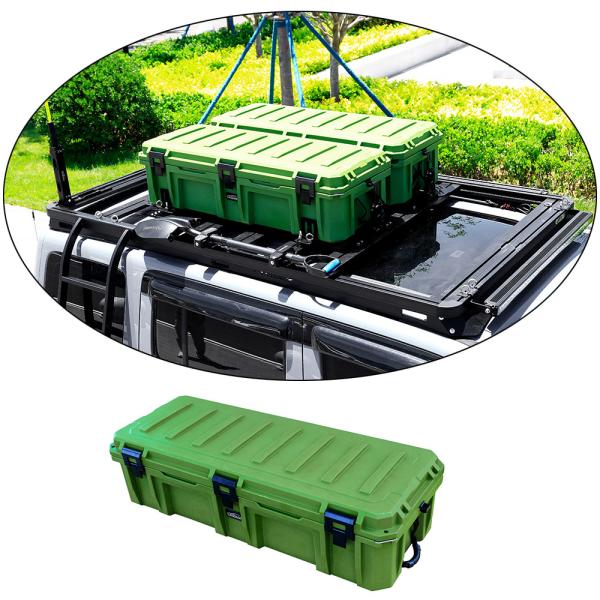 JEEP 2016-2018 Waterproof Roof Rack Mounted Heavy Duty Tool Box for Outdoor