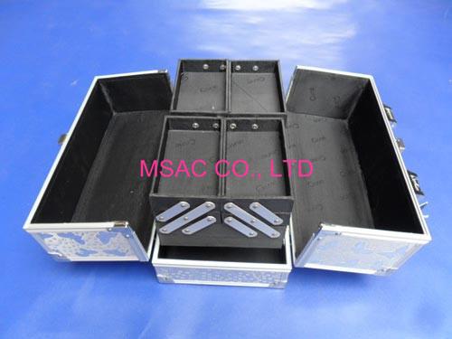 Aluminum Cosmetic Cases/ Cosmetic Train Cases/Makeup Cases/ Butterfly Cosmetic