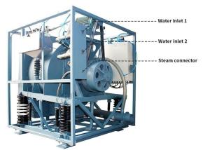 China 100kg Industrial Washer Extractor Double Drain System High Spin Commercial Laundry Washing Machine factory