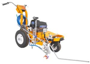 China Handheld Cold Spray Road Marking Machine Nozzle And Spray Method factory