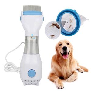 China Cat Dog Electric Flea Remover Comb Pet Flea Lice Cleaner and Grooming Comb factory