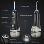 Electric Portable Water Flosser , HF6 Travel Oral Irrigator 2500mah