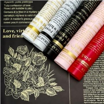 Nosa Paper Herbal Flower Wrapping Paper Waterproof Korean Paper Flower Floral
