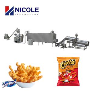 China Maize Snacks Twist Cheetos Extruder Customizable Output CE Approved factory