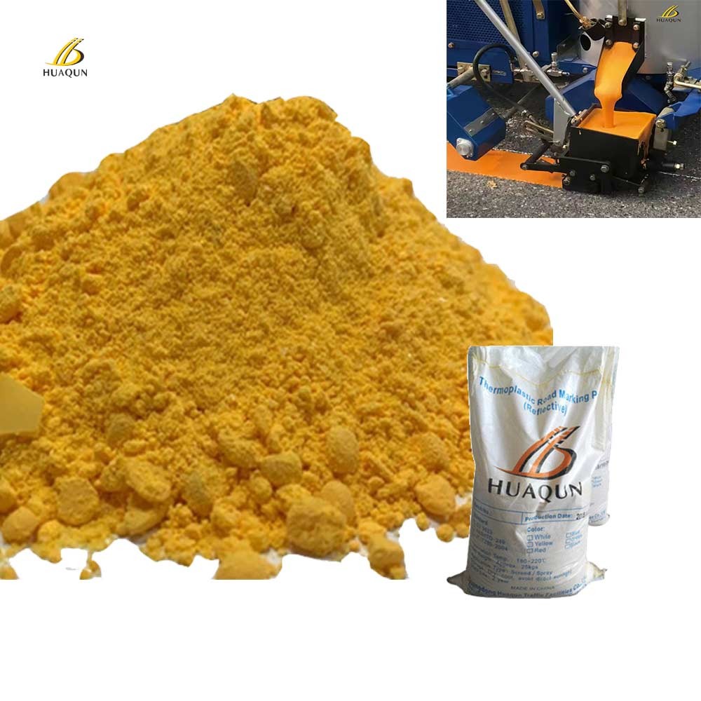 Environmentally Friendly BS 3262 Hot Melt Road Marking Paint For High-Performance Markings