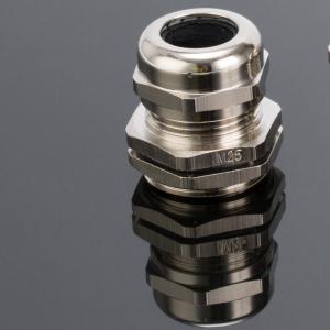 China Brass NPT 1/2 Cable Gland IP68 PG9 - PG63 M6 - M80 With Locking Nut factory