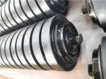 Mining Belt Q235 Carbon Conveyor Steel Roller Weld On Bearing
