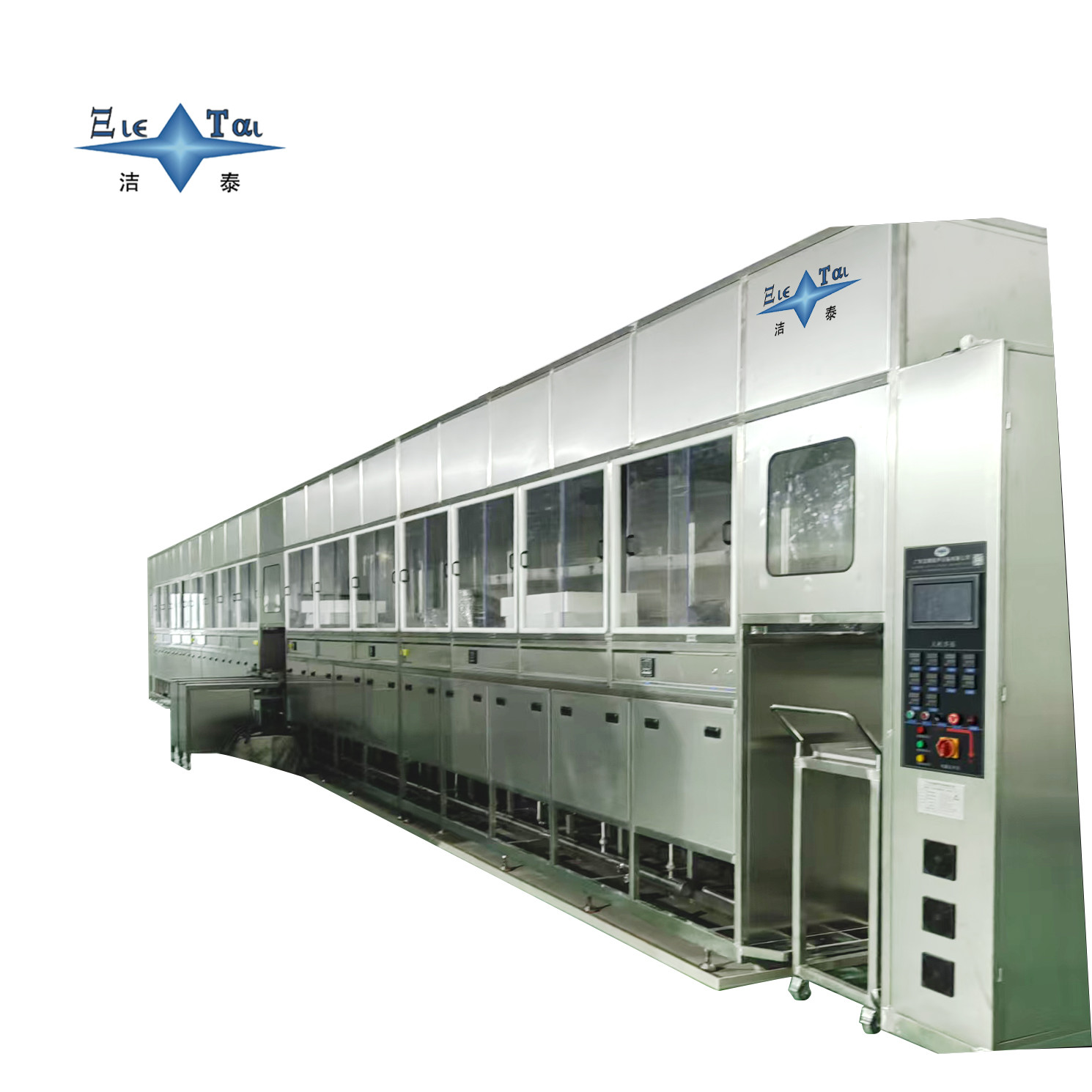 China Multi Stage Automated Ultrasonic Cleaning Machine Customized Passivation System factory