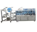 220v Non Woven Face Mask Making Machine , 7 servo Automatic Disposable Face Mask