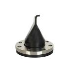 SS304 Nitrile Rubber Flanged Duckbill Check Valve Sewage Discharge DN100 Has