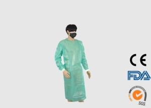China Disposable Medical Isolation Gowns Liquid Resistance For Dental / Lab factory