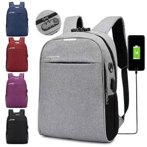 China Men's Eco Friendly Waterproof Business Backpack Wholesale Customized factory