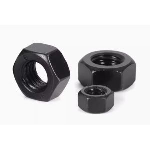 Black Coating M8 M12 Hexagon Nuts Class8.8