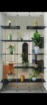 Living Room Custom Stainless Steel Shelf Office Decorative Storage Shelf