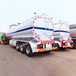 TITAN 3 Axle 42000 Liters Fuel Tank Semi Trailer Oil Diesel Fuel Tanker Trailer