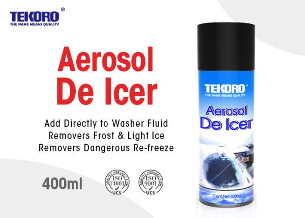 Aerosol De Icer Wiper Blades / Headlights / Mirrors Use Harmless To Vehicle