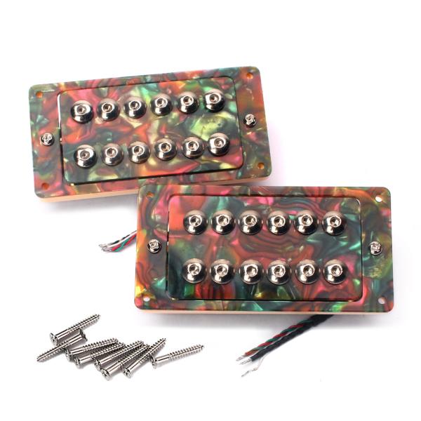 Color Pearl Guitar Pickups Ceramic Magnets Double Coil Humbucker Pickups For