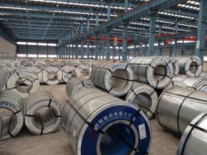 China Cold Rolled ASTM A653 galvanized steel strip Coil , Construction ss coil factory