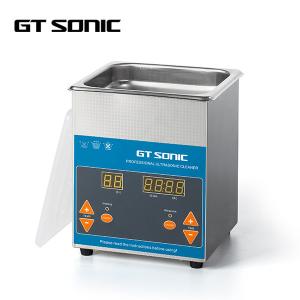 China Table Top Eyeglasses Small Ultrasonic Cleaner With Drainage And Cool Fan factory