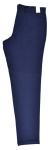 Stylish Navy Check Men Mens Slim Fit Suit Trousers Zip Off Long Pants Mancasual