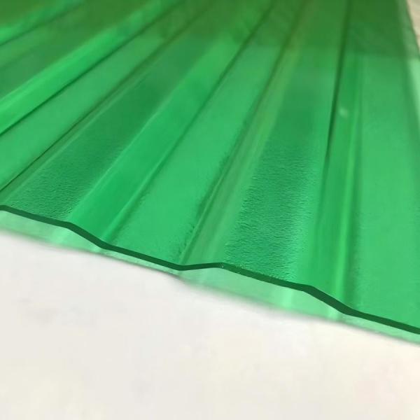 Translucent Light-Diffusing Polycarbonate Wave Tiles for Natural Lighting and