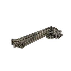 8G 9G 10G Motorcycle Spokes and Red Alloy Nipples for Replacement/Upgrade