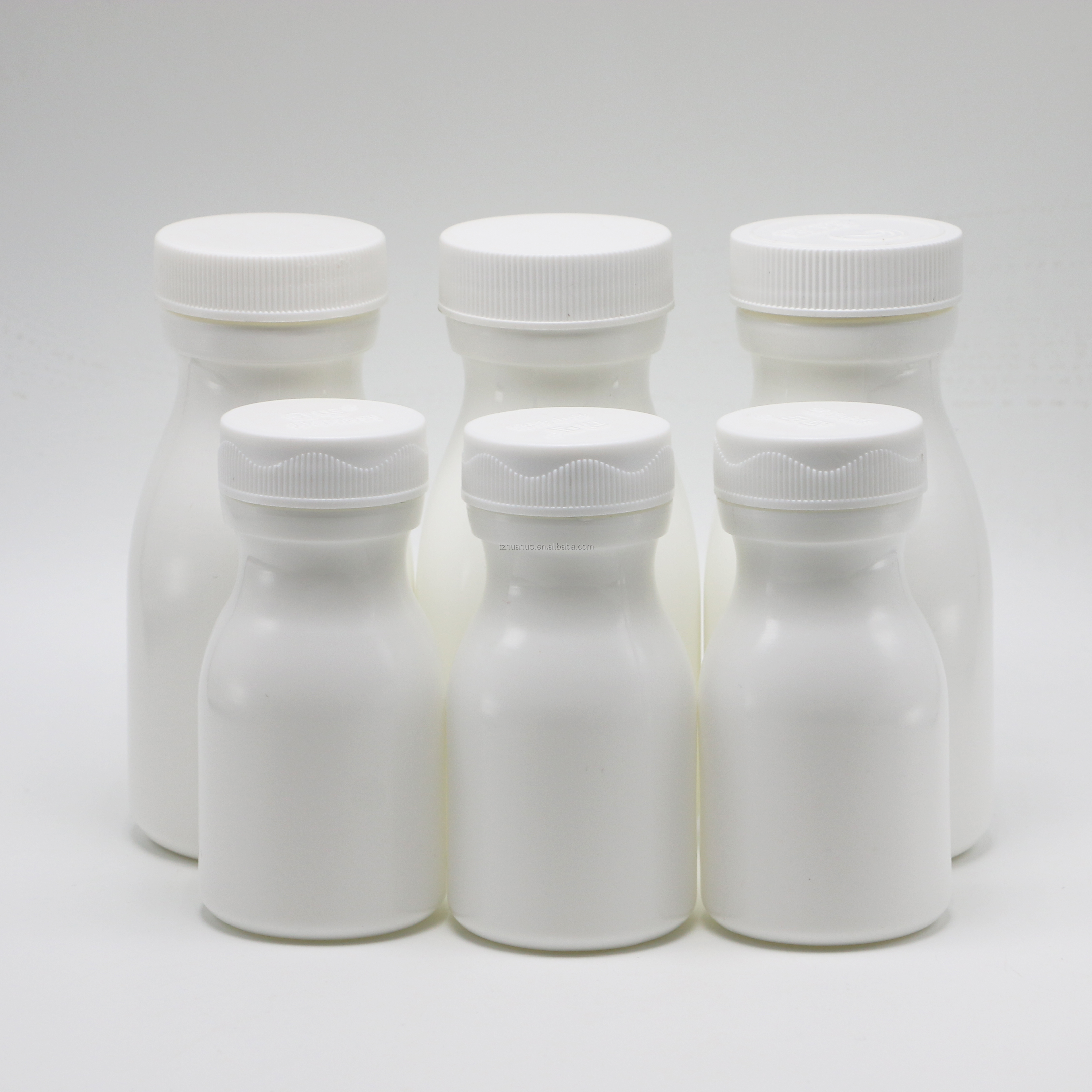 White 60ml HDPE Plastic Bottle for Convenient Storage of Solid Tablets and Capsules