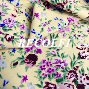 China Flower Printing Women'S Activewear Ultra Stretch Sensitive 152CM 250GS factory