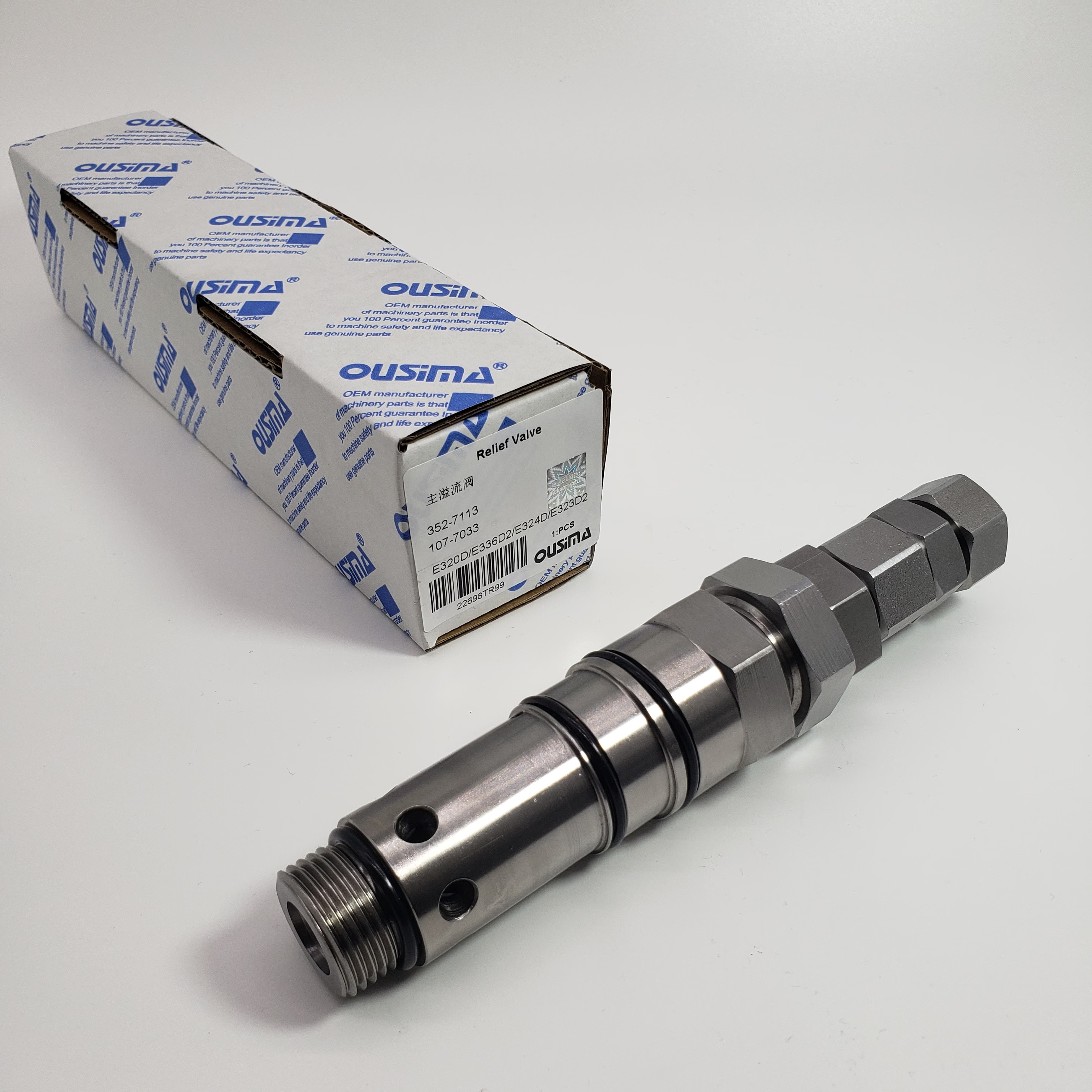 352-7113 107-7033 Relief Valve For CAT 320D 324D 329D 330D 336D