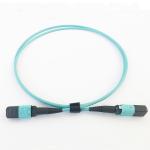 Nissin Om3 MPO Patch Cable 8 Cores Crush Resistance For Telecommunication