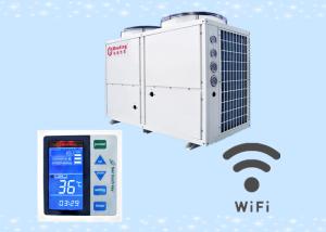 China Meeting air to water pool heat pump dc inverter air to water heating heat pump WIFI controller swimmingpool outdoor factory