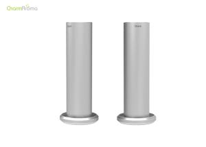 China Sliver Color Aroma Marketing Aroma Machine With Two - Fluid Atomization Technology factory