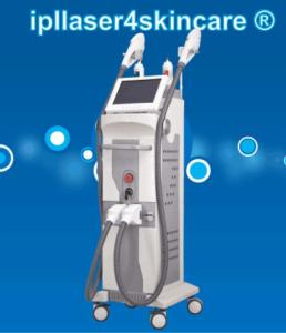 China Professional SHR+Elight(IPL+RF)+laser Multifunctional Permanent Painless Hair removal Beaty Equipment factory