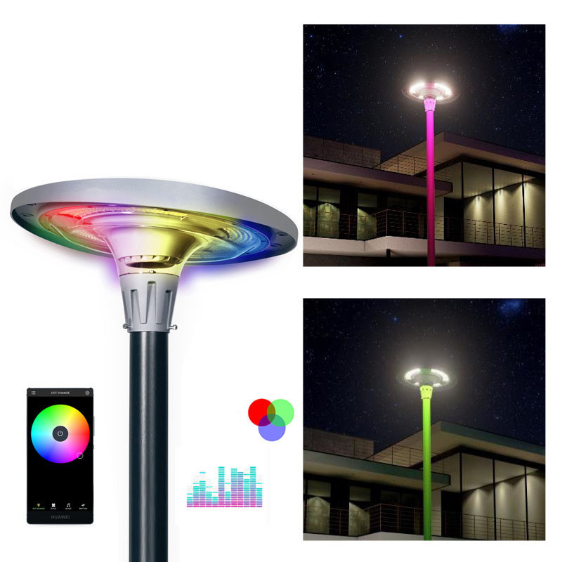 Long Lifespan Solar Garden Lights 8-9 Hours Charging Time LiFePo4 Battery