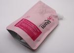 Shiny Surface Nozzle Spout Liquid Pouch Packaging Bags In PET Food Material