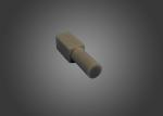 Grey Aluminum Nitride Ceramic Heater , 3.31g / Cm3 Wear Resistant Ceramic