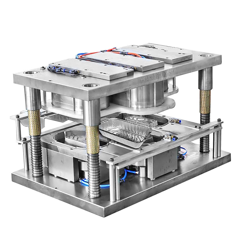 11kw Motor Power Semi Automatic Aluminum Foil Container Making Machine for Brands