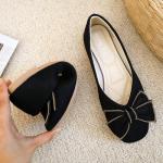 OEM ODM Ladies Flat Loafer Shoes EVA Insole For Casual Occasion