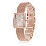 IP plating 3ATM Waterproof Square Quartz Watch BSCI