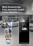 Professional Protein Instant Tea Coffee Machines With 27 Inch Advertising Screen