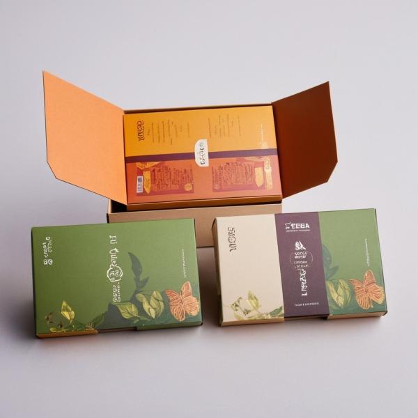 Wholesale Tea Bag Paper Packaging Box for Tea Product 4 Bag Instant Beverage Coffee Tea Packaging With Custom Design