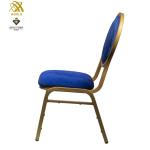 Durable Metal Banquet Chair With Steel Frame For Hotel Living Room