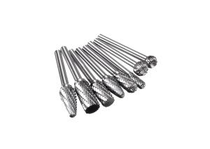 China Carbide Double Cut Carving Bits for Dremel Rotary Tool Tungsten Carbide Burrs for Metal Polishing Engraving Drilling factory